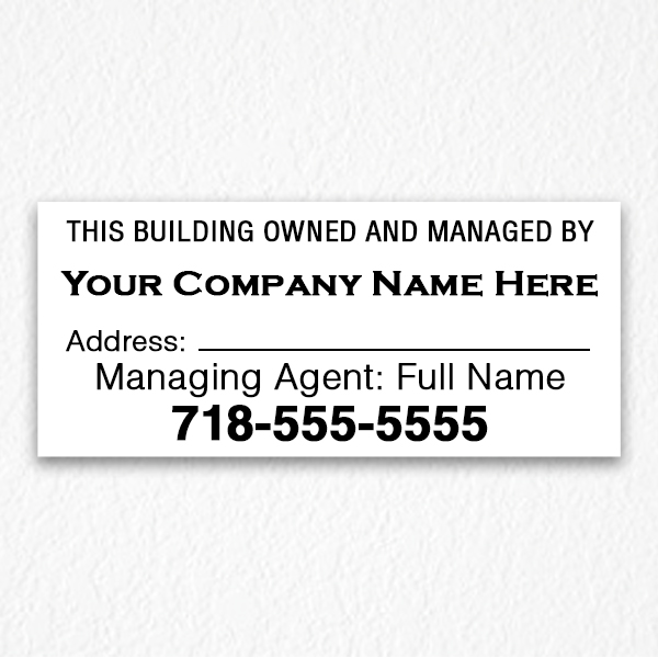 building-authorized-person-sign